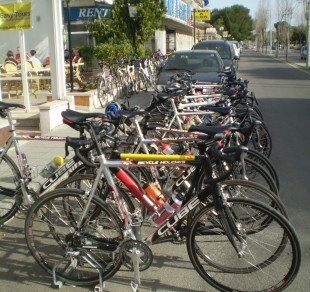 BIENVENIDOS CICLISTAS