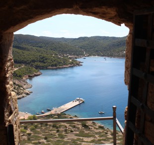 Vistas desde el castillo de Cabrera